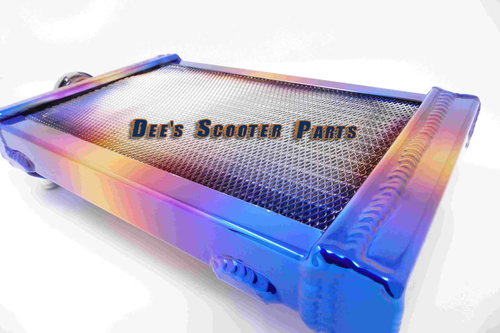 HONDA DIO AF18 AF25 ARANDA Anodized Taitanium Color Radiator