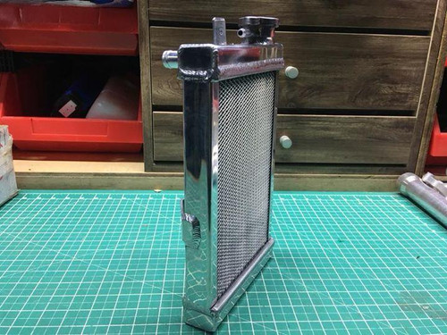 HONDA DIO AF18 Aluminum Radiator | Dee's Scooter Parts