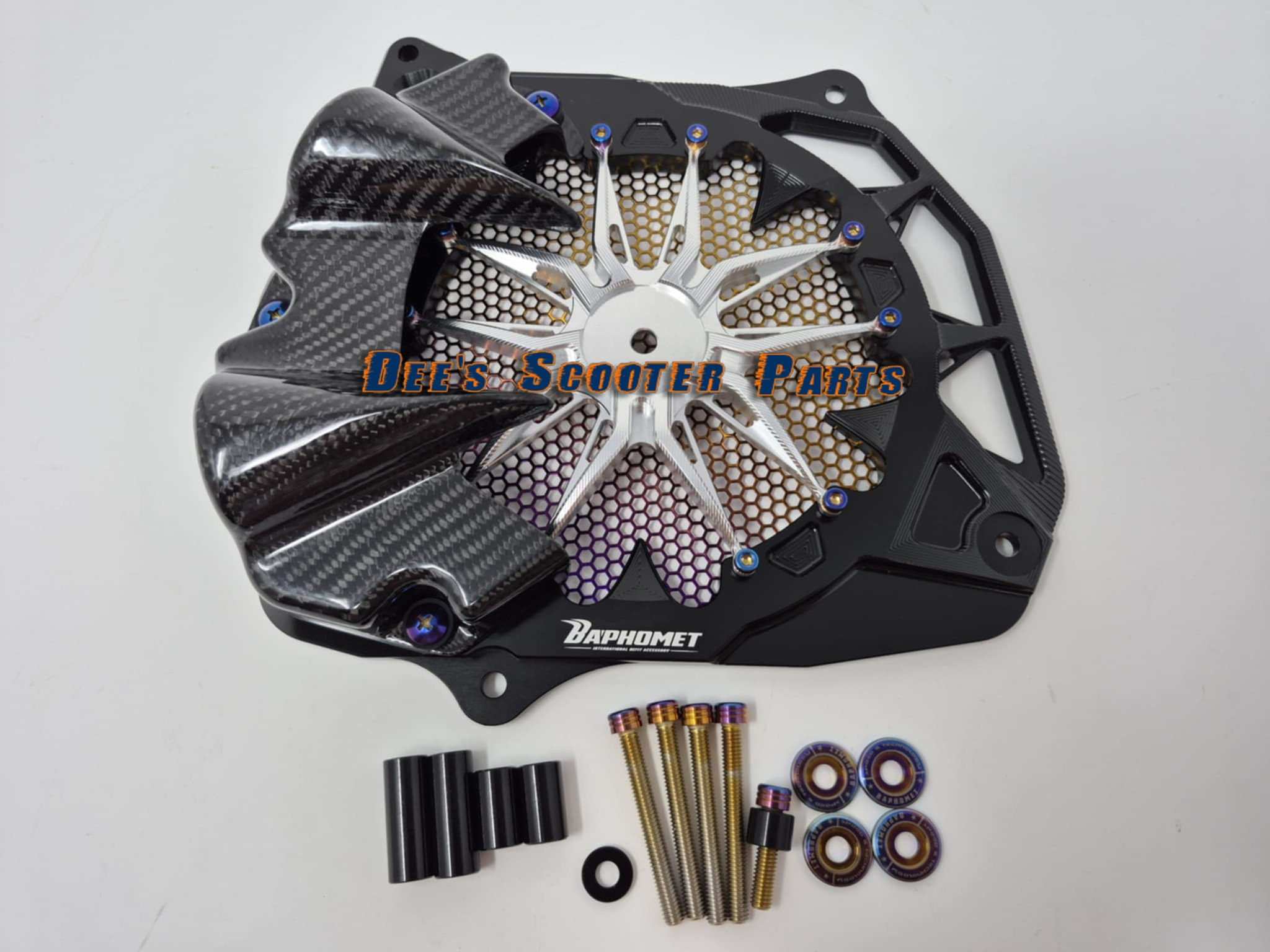 Cygnus 6th aluminum radiator cover