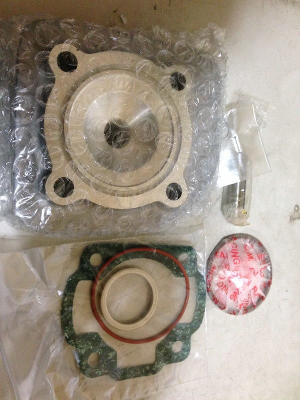 Miniatura: YAMAHA JOG CY50 70cc Ceramic Air Cool Cylinder Kit