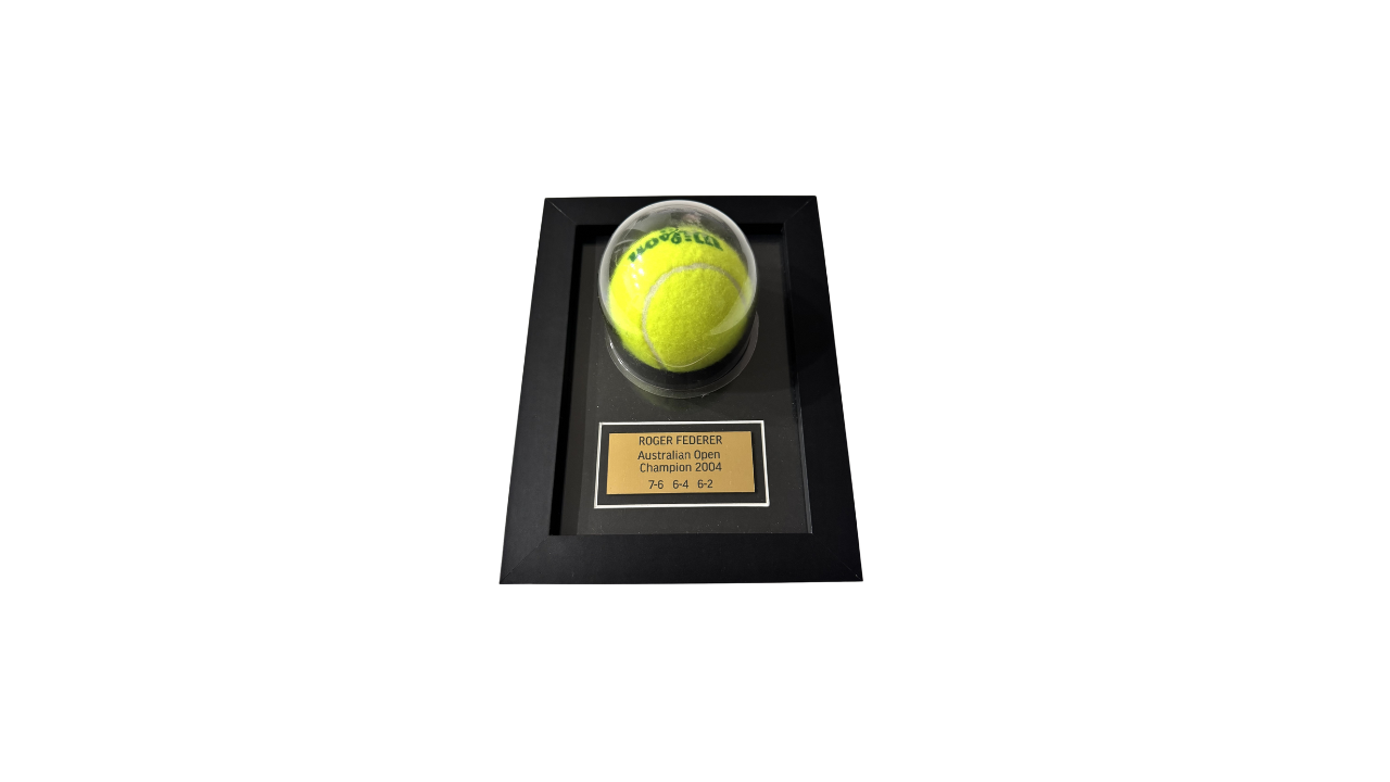 Tennis Ball Display Frame 20cm x 15cm
