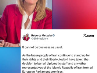 چوونەژوورەوەی هەموو بەرپرسان و دیپلۆماتکارانی ڕژێمی ئێران بۆ پەرلەمانی ئەورووپا قەدەغە کرا