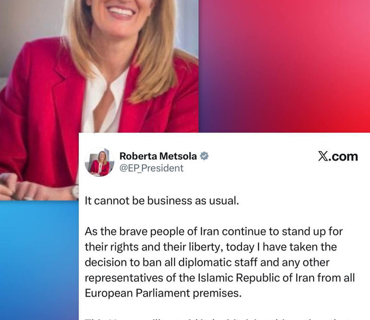 چوونەژوورەوەی هەموو بەرپرسان و دیپلۆماتکارانی ڕژێمی ئێران بۆ پەرلەمانی ئەورووپا قەدەغە کرا