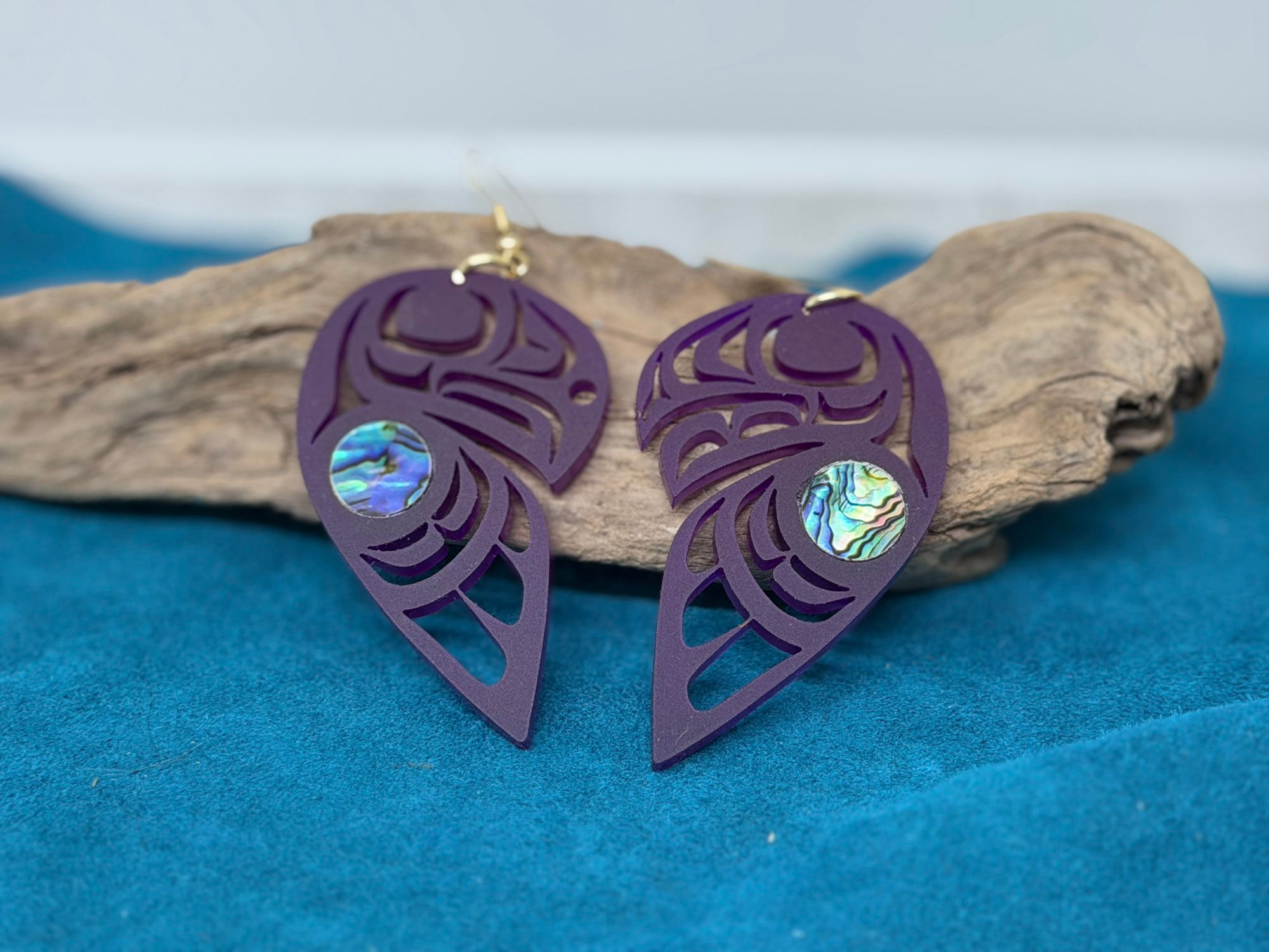 Love Birds // Eggplant Purple