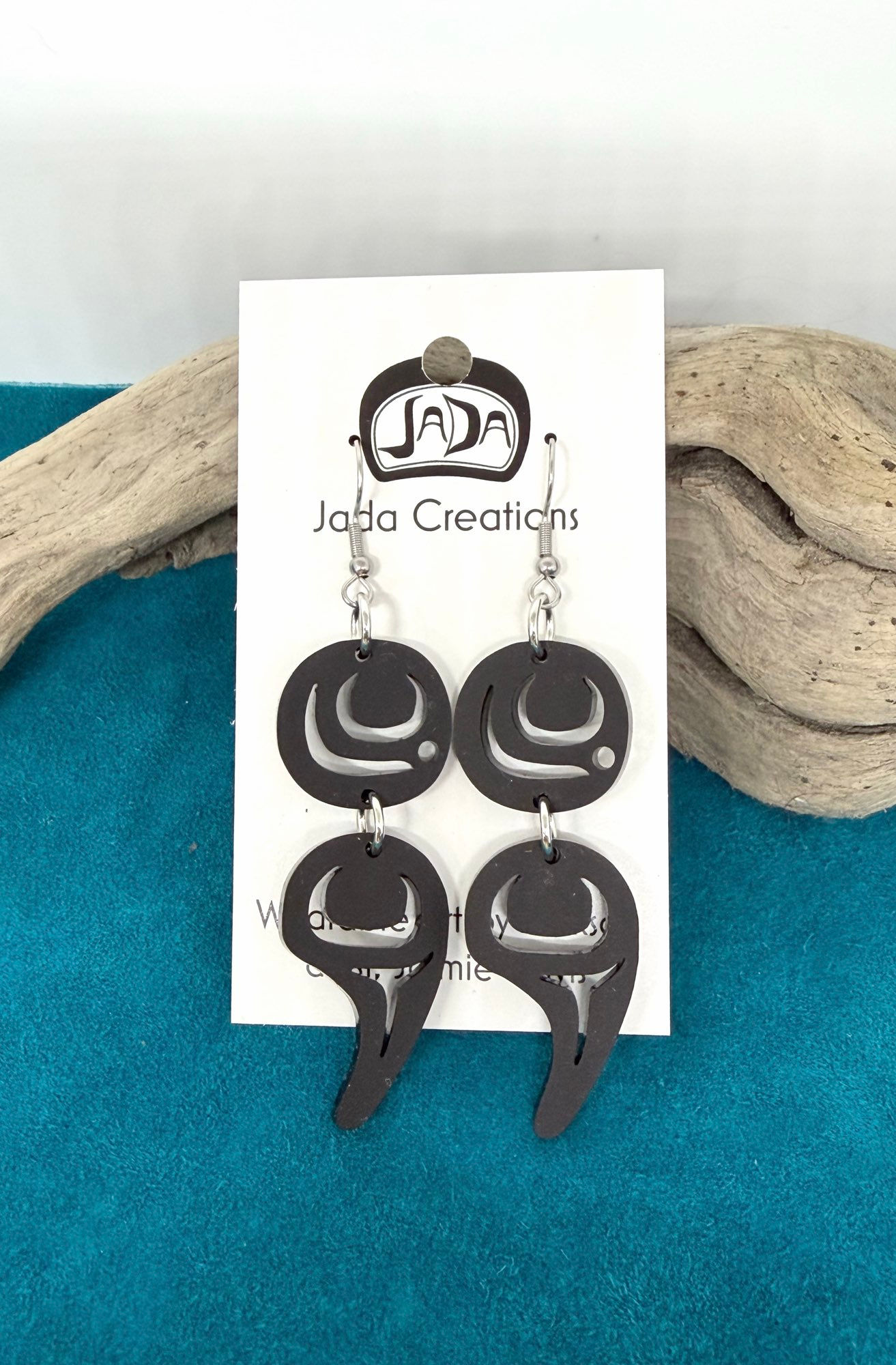 Semi;colon Earrings // My story isn’t over yet!