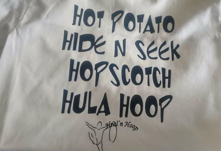 Hot Potato-Hide n Seek-Hopscotch-Hula Hoop Women's T-Shirt