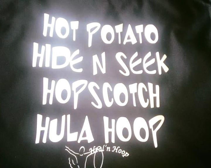 Hot Potato-Hide n Seek-Hopscotch-Hula Hoop Women's T-Shirt