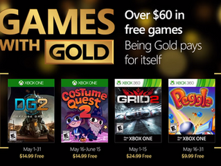 GAMES WITH GOLD - Květen