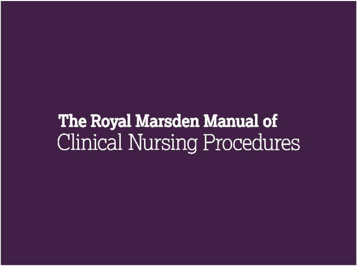 The Royal Marsden Manual of Clinical Nursing Procedures logo