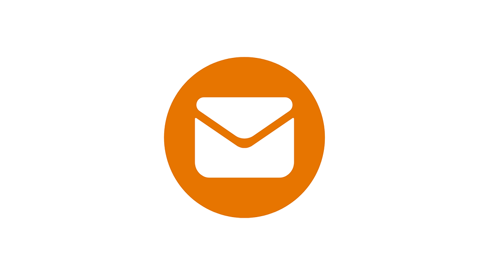 Orange email icon
