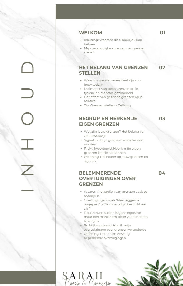 Thumbnail: Grenzen stellen in  stappen: een  praktische gids  naar jouw vrijheid