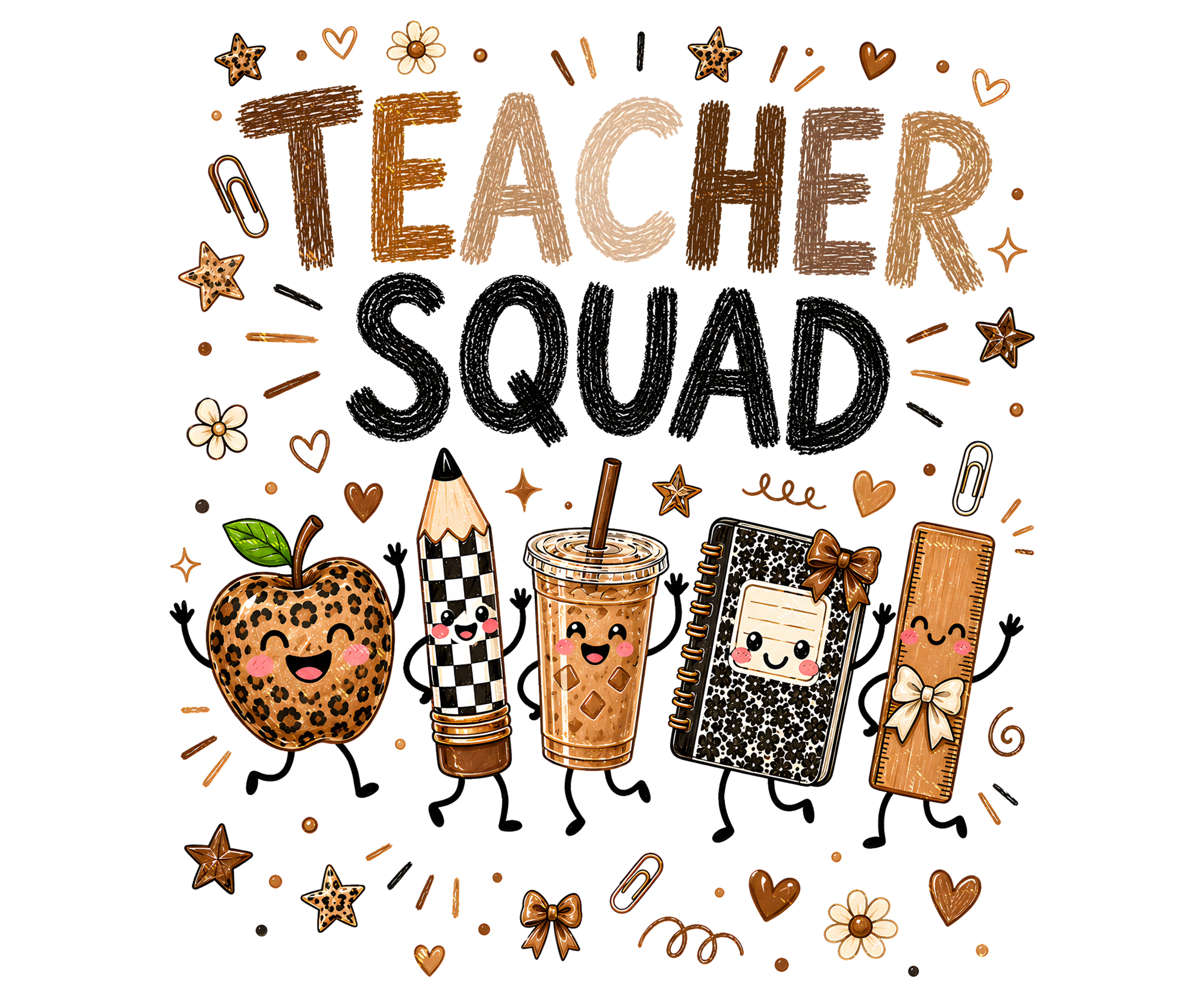 Teacher Squad DTF Transfer