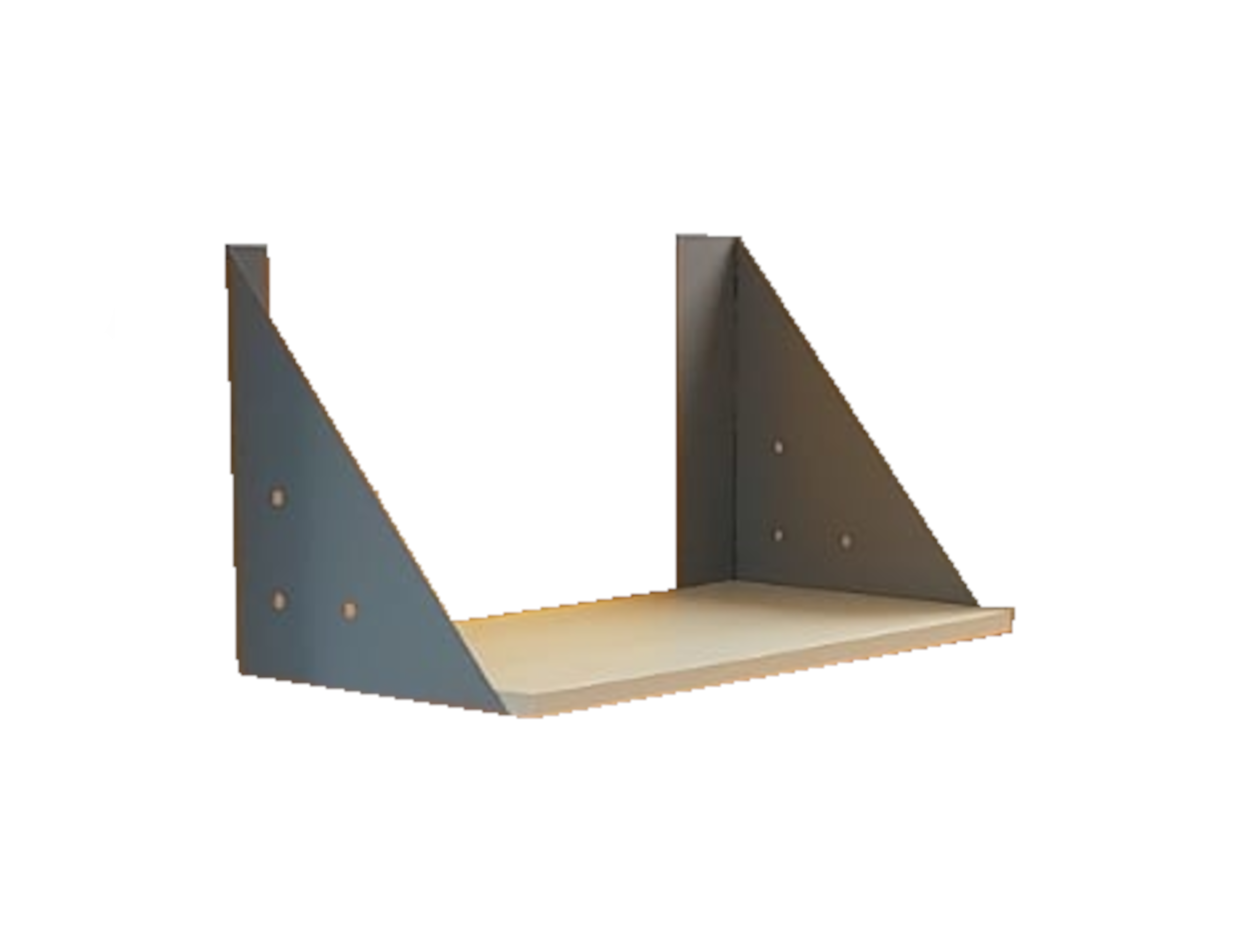 Space-saving hanging shelf from Amercis in Singapore, mounted on the wall for displaying items or providing accessible open storage in offices or homes.