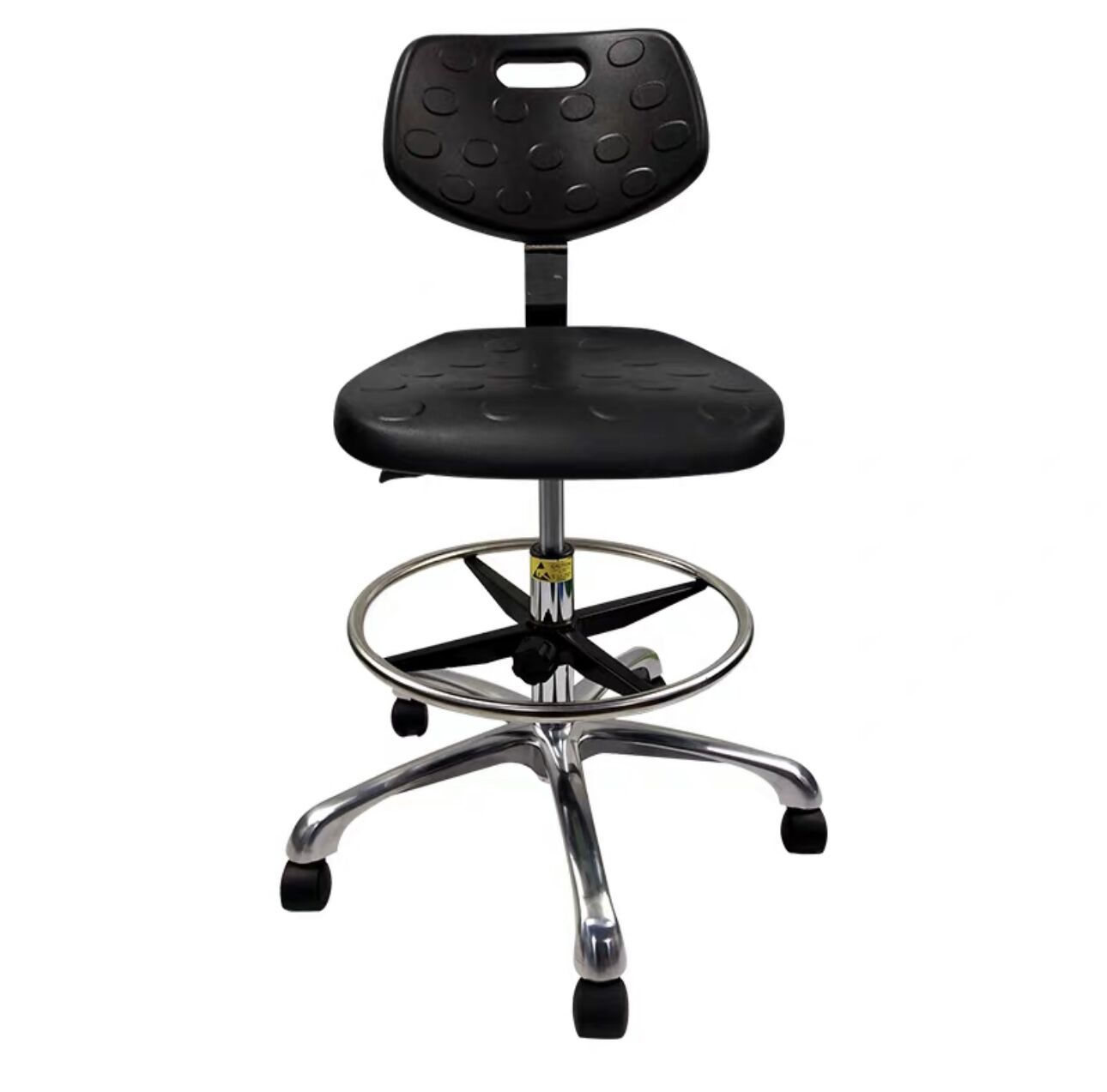 Graffin A high lab chair from Amercis in Singapore, designed for ergonomic support at laboratory benches and other elevated work surfaces.