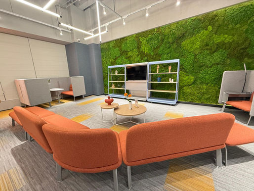 Collaborative area with modern design
