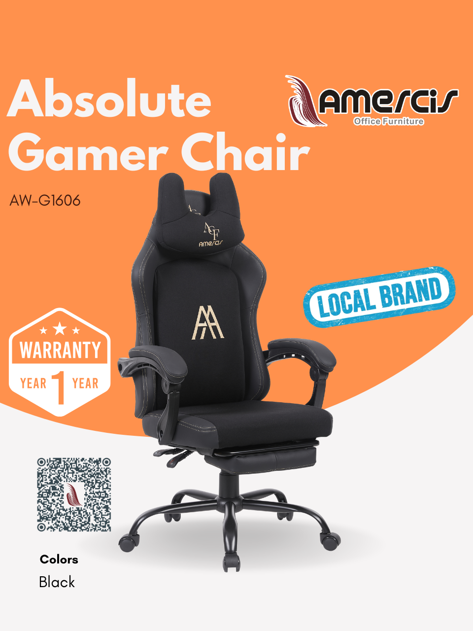 Thumbnail: Absolute Gamer Chair