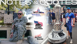 Notes & Quotes: Freedom 250 Grand Prix in Washington, D.C.