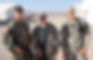 Josh (far right) at the beginning of his deployment in Iraq.