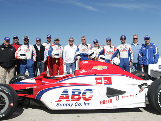 AJ Foyt Racing Hosts ABC Supply and L&W Supply Days at the Track