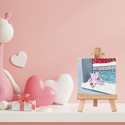 Thumbnail: 6x6 Children's Favorite Stuffed Animal Portrait