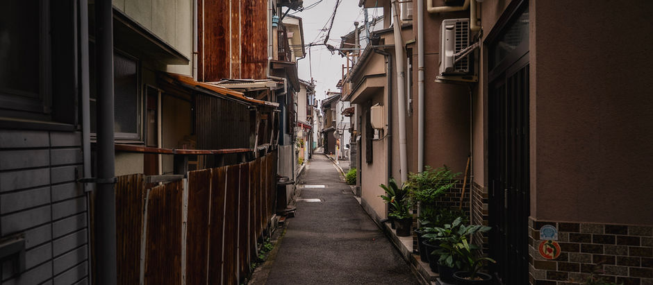 尾道市三軒家町の街並み