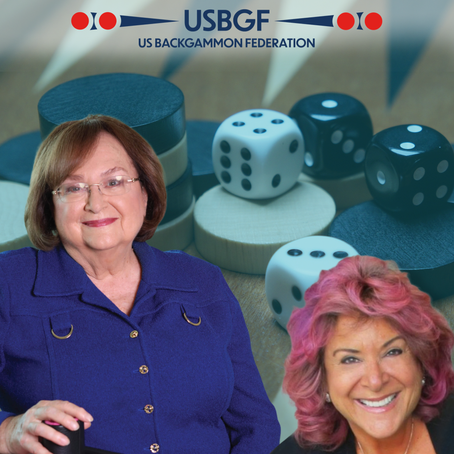 Women in Backgammon Celebrate the Two Women Being Honored by the U.S. Backgammon Federation