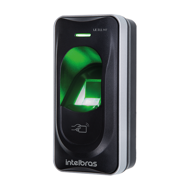Leitor biométrico com RFID 13,56 MHz