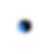 3D black and blue cube with no text or logos, isolated on a transparent background.