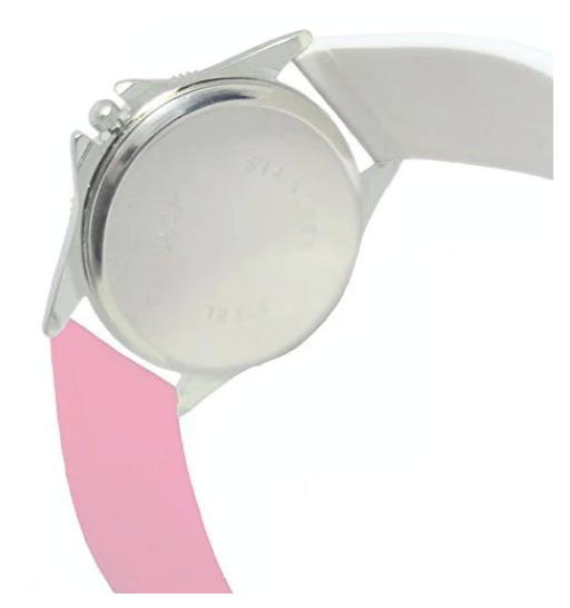 Thumbnail: White Heart Pearl Dangle Stones Studded Analogue J