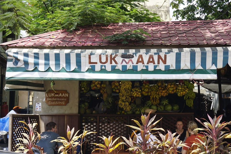 Lukmaan buffet from outside