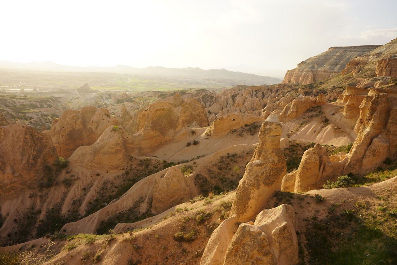 Red Valley at sunset