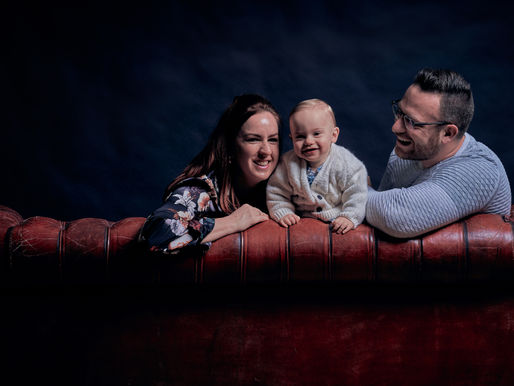 Familie / baby shoot foto atelier Maastricht