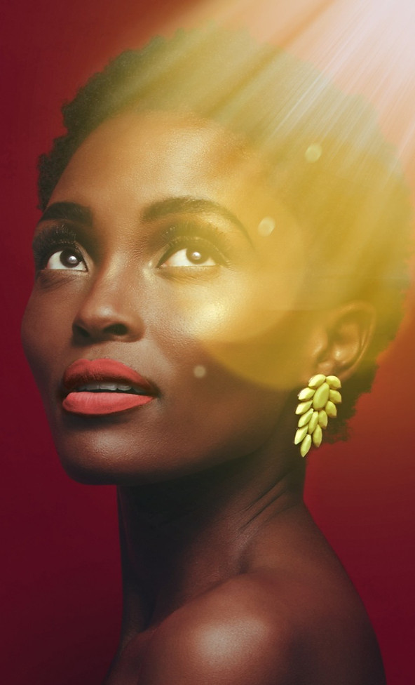 Beautiful African American Woman