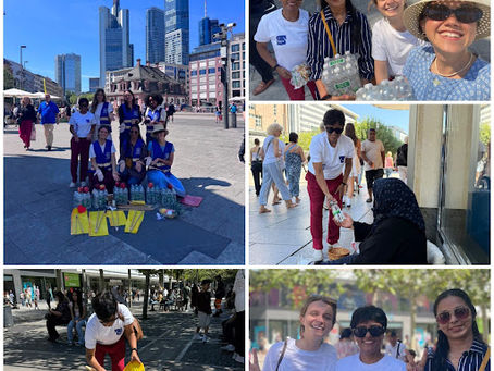 Sewa Europe and HWPL Join Hands to Spread Kindness in Frankfurt