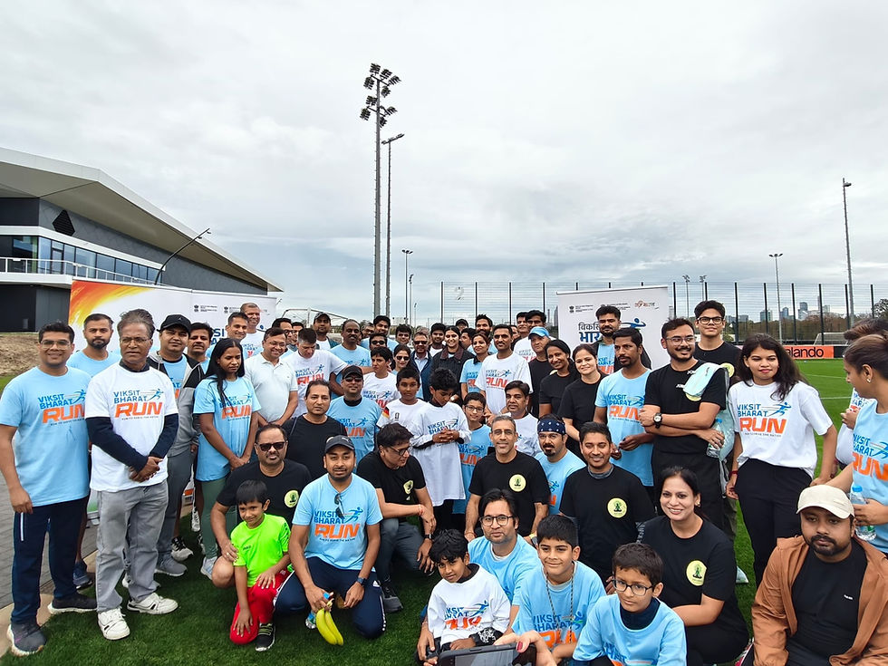 Viksit Bharat Run 2026 brings Indian Diaspora together in Frankfurt