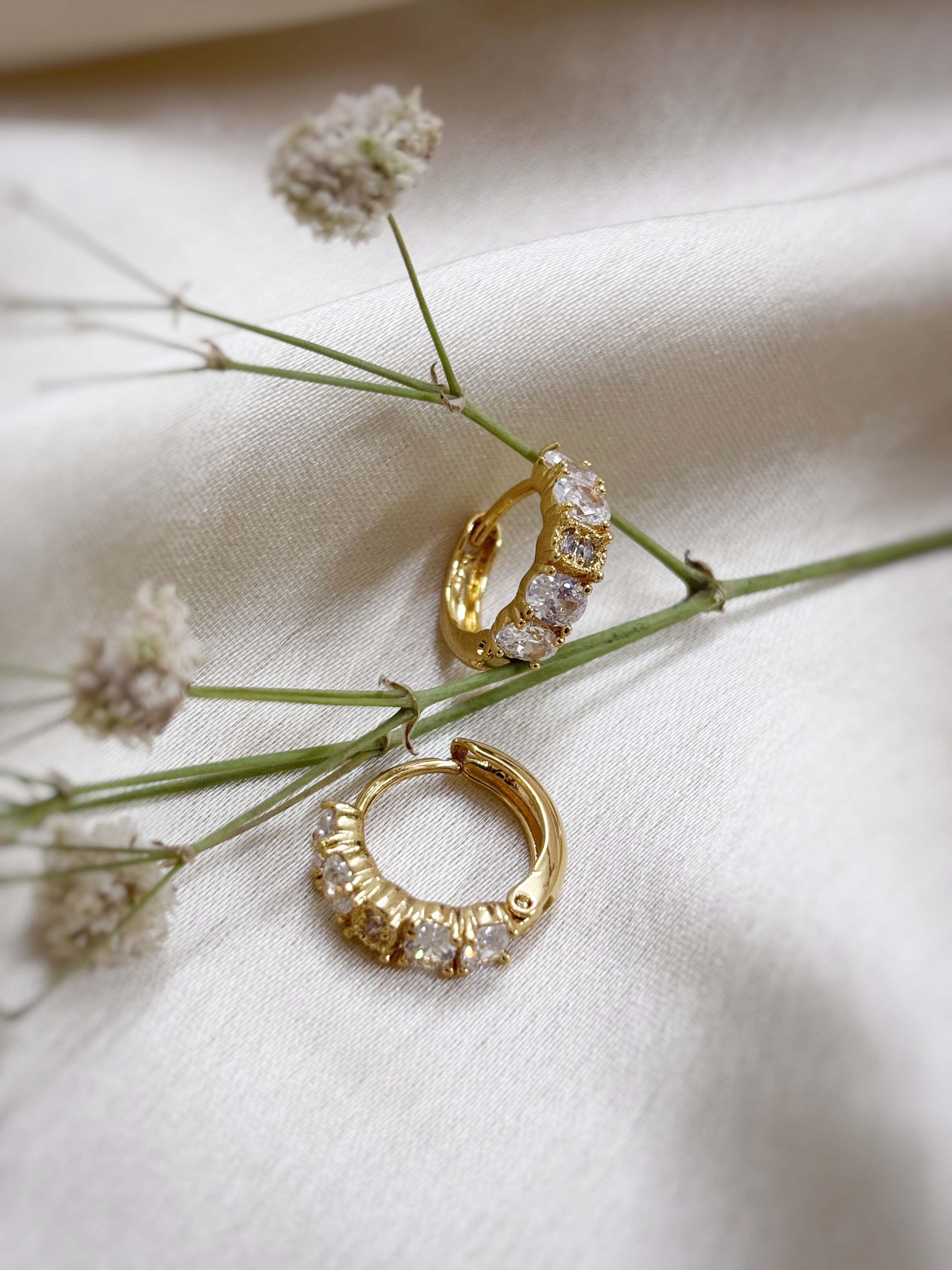 Elegant Gold Plated Designer Earrings