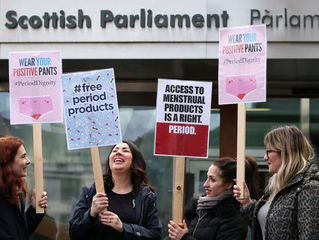 Scotland have become the first country in the world to make period products free for all