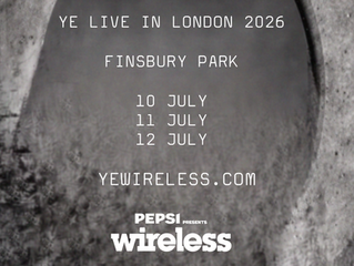 Wireless 2026 announces Ye as three-day headliner for first UK show in over a decade
