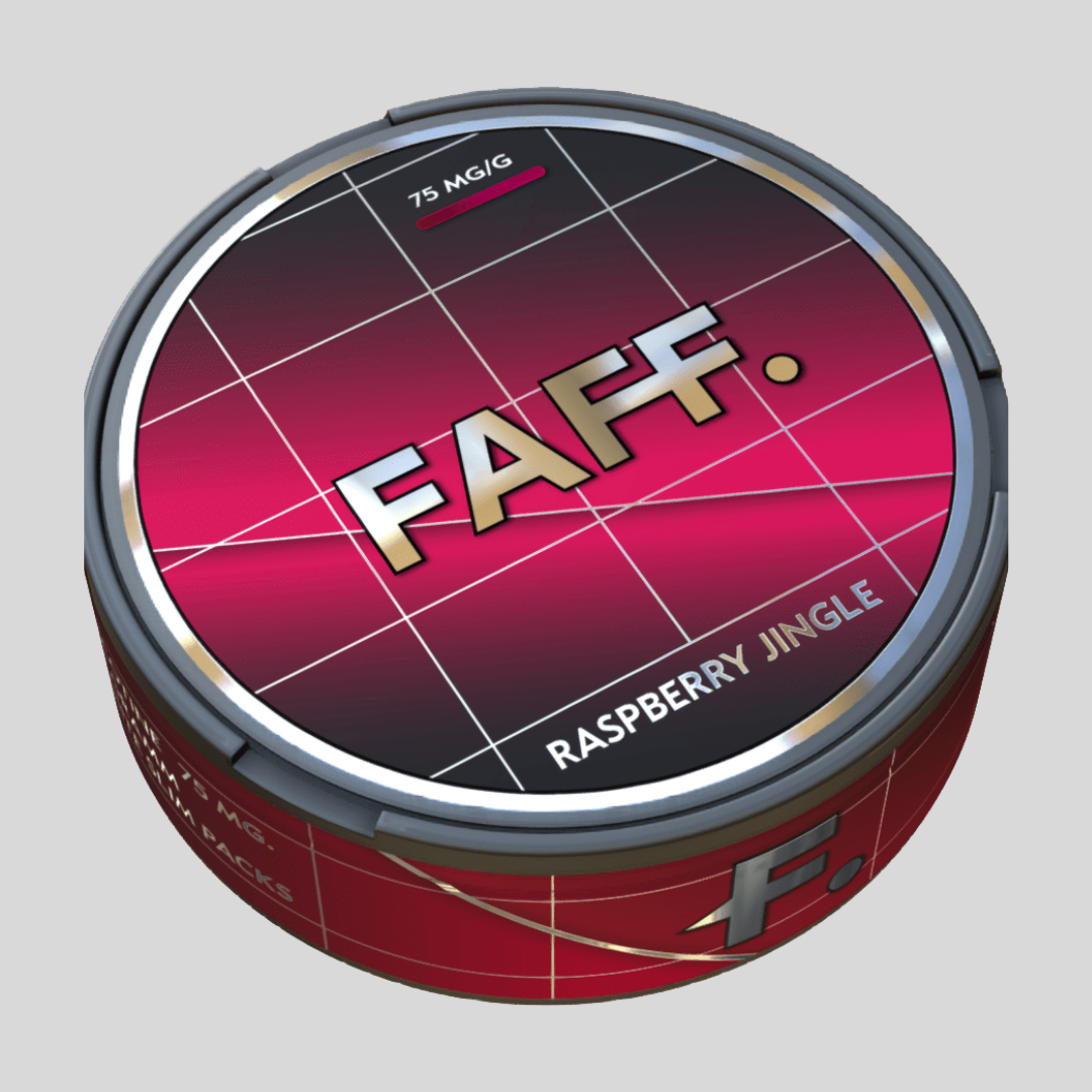 Снюс Faff Raspberry Jingle со вкусом малины