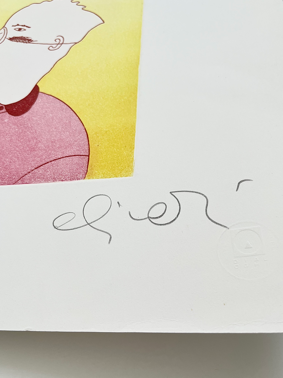 Thumbnail: 2003 Luca Alinari Italian Signed Serigraph Right View