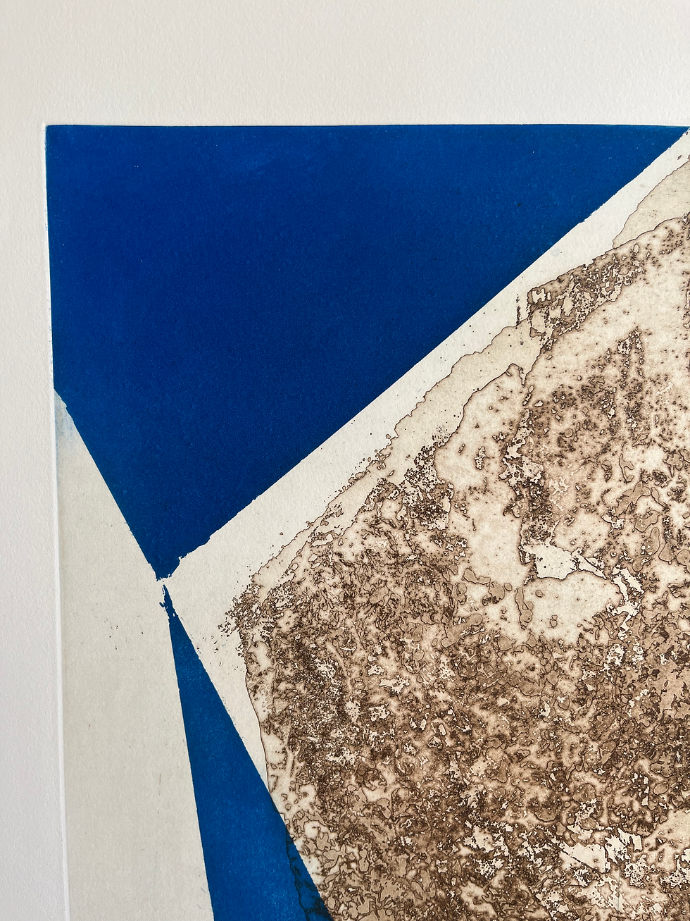 Thumbnail: 2009 Andre-Pierre Arnal Signed French Aquatint Etching Closeup