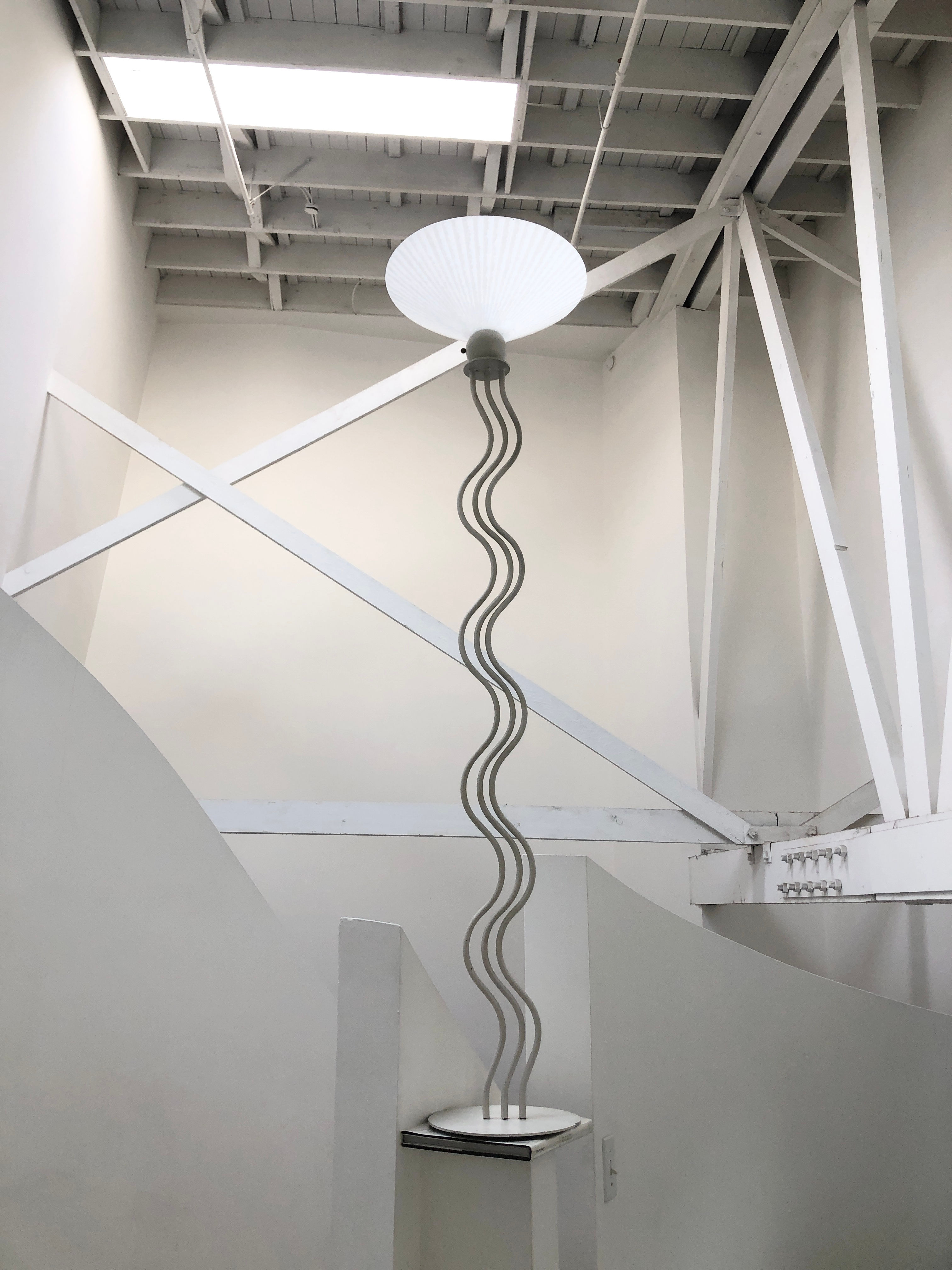 Postmodern Squiggle Floor Lamp Full View