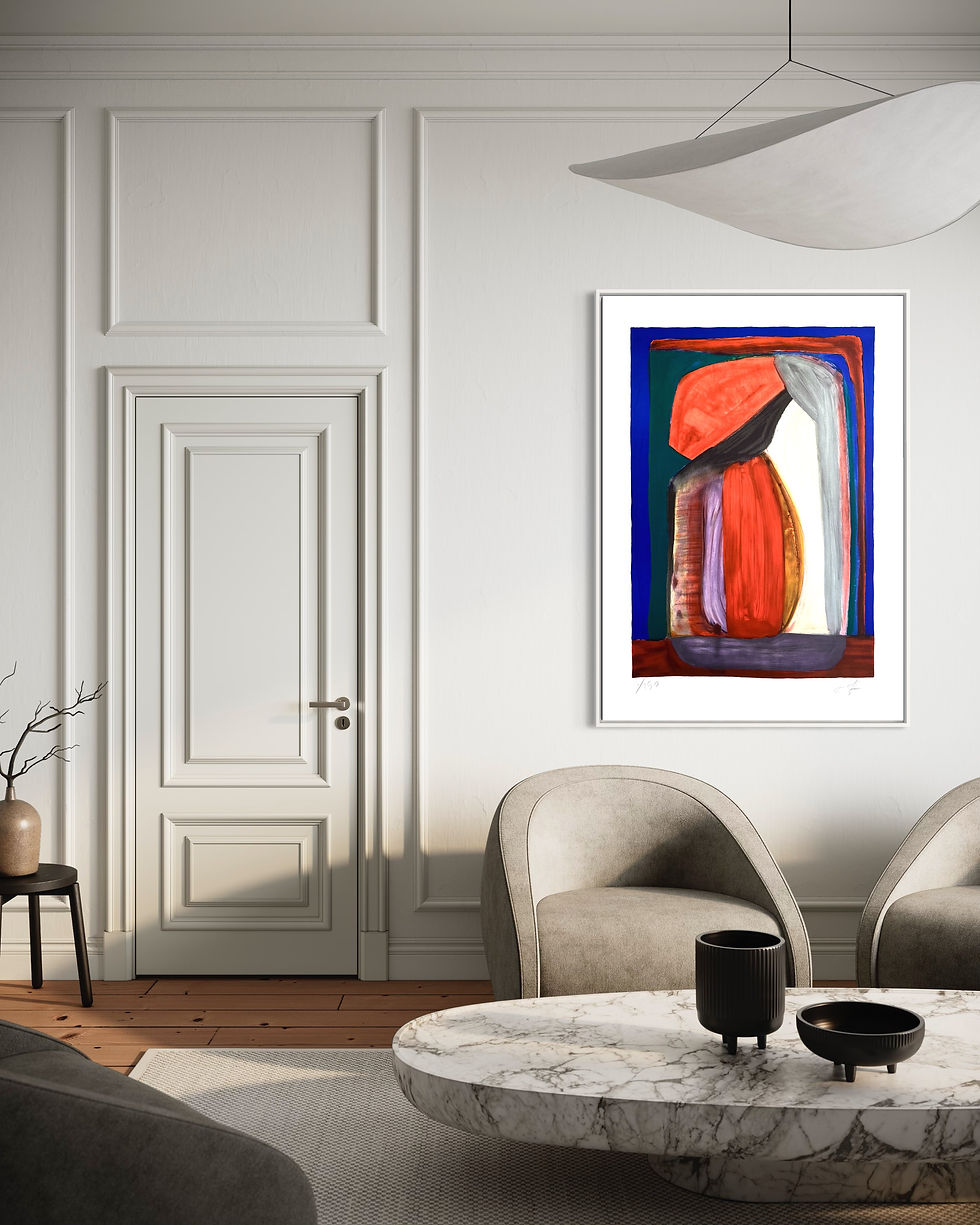 Thumbnail: 2000s Michel Saloff-Coste Signed French Lithograph Pt 2 - Home Mockup 2