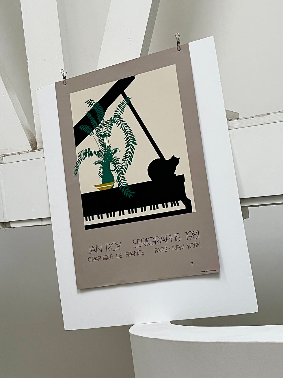 Thumbnail: 1981 Jan Roy XL French Serigraph Full View