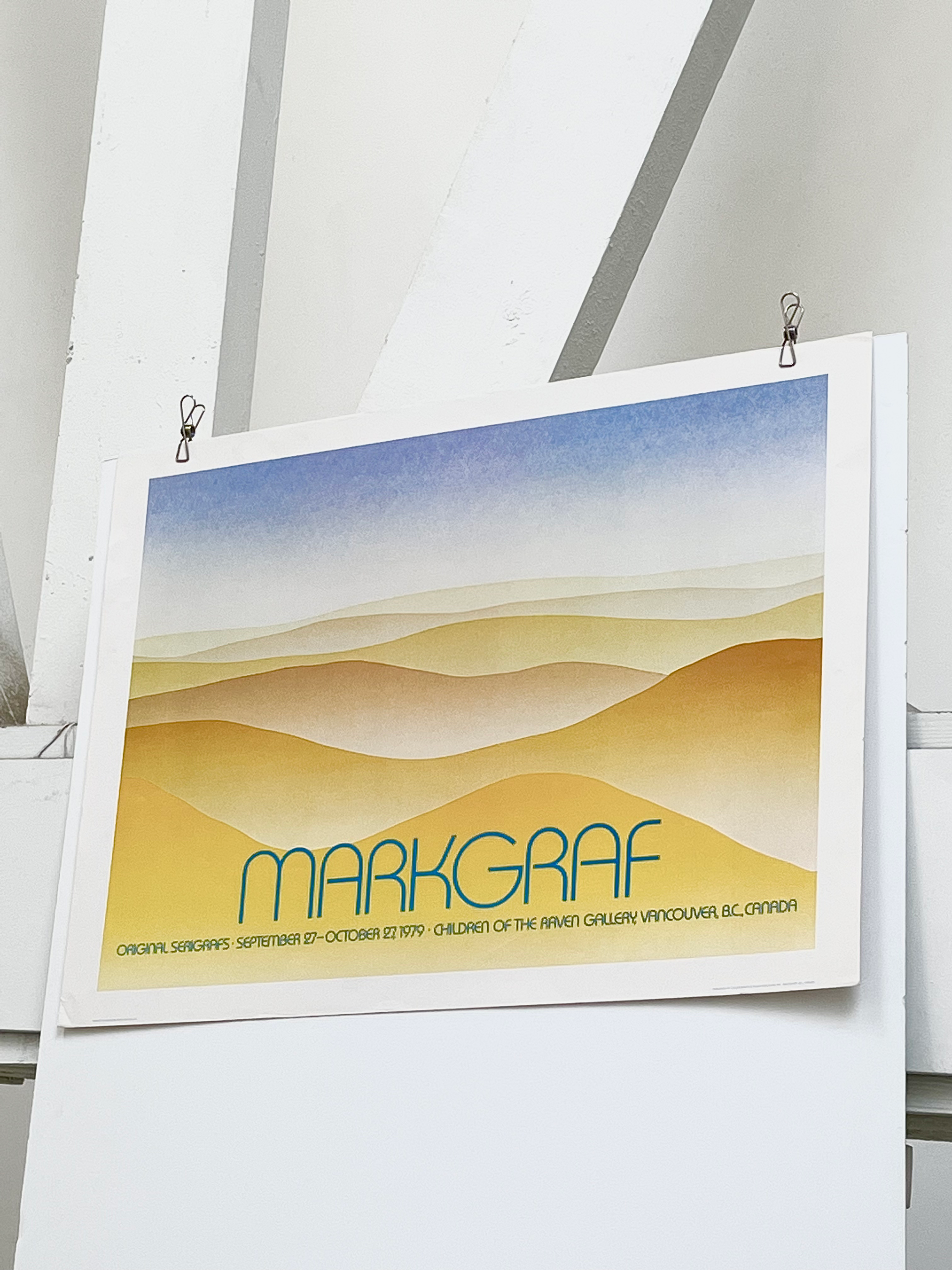 1979 Peter & Traudl Markgraf Art Exhibition Print Full View