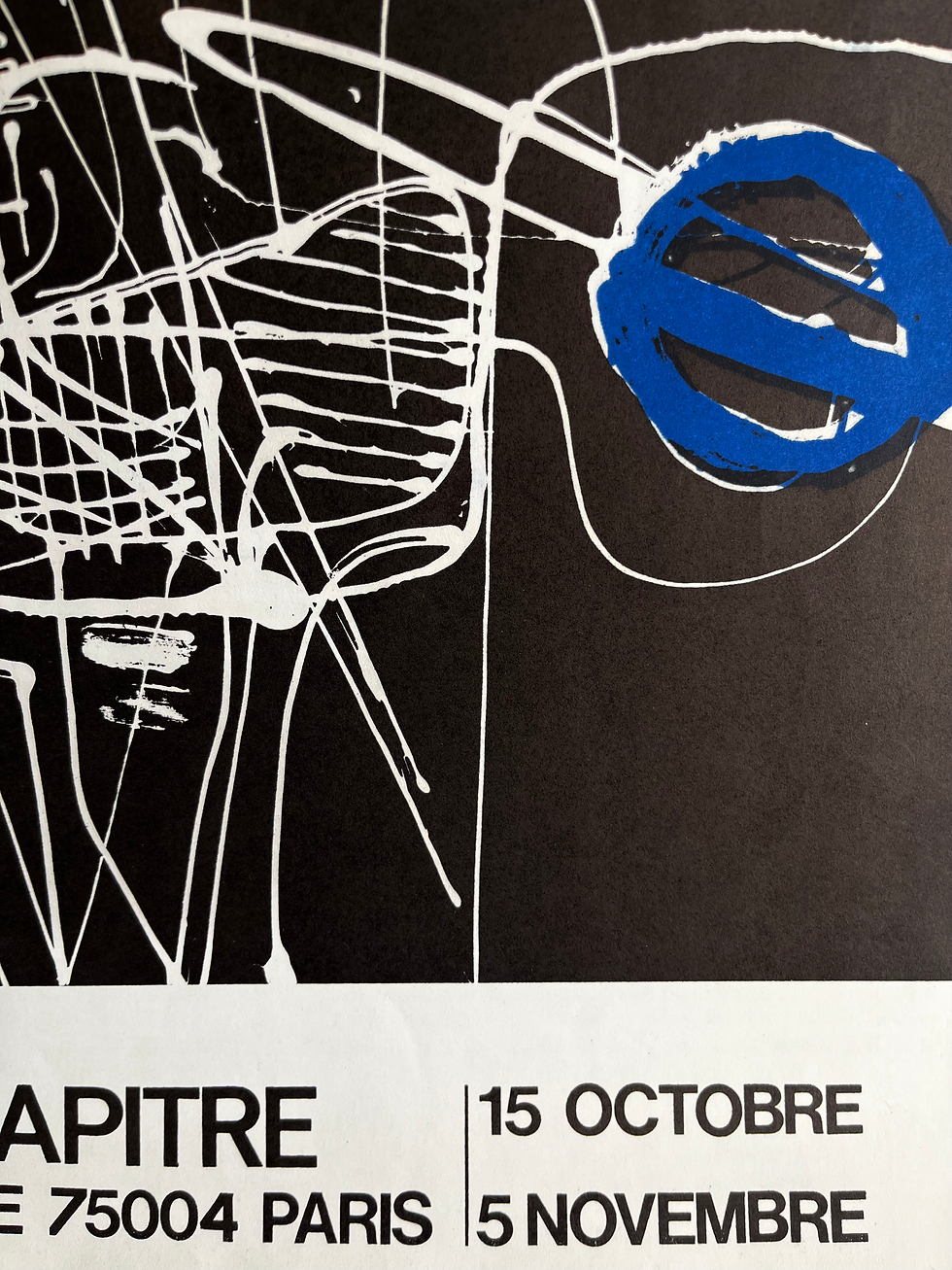 Thumbnail: 1970 Xavier Zevaco French Art Exhibition Lithograph Base View