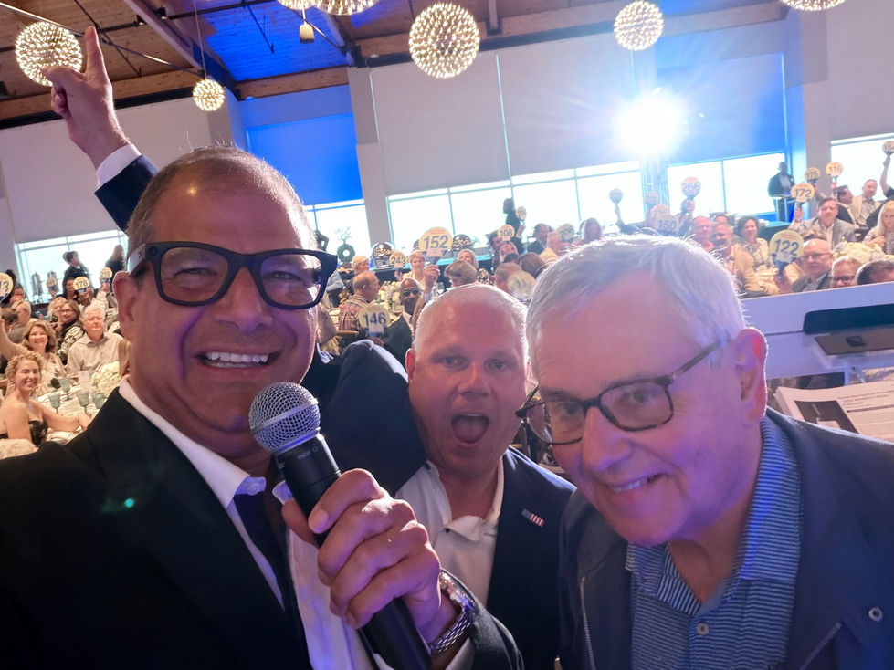 Wine Sommelier's make the best co-hosts... Opens Doors Foundation Charity Wine Auction/ Chairman's Dinner...