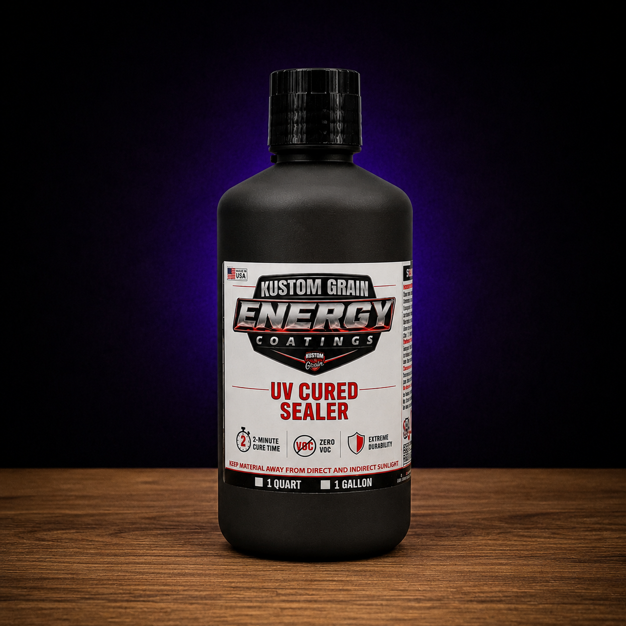 UV Sealer - Energy Coatings by Kustom Grain