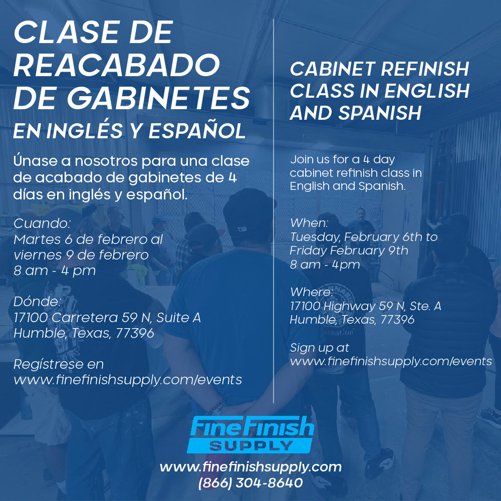 Clase de Reacabado de en Español Refinish Class in