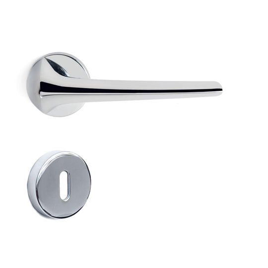 System Maja Kapı Kolu Oda Tipi Krom Parlak Renkli